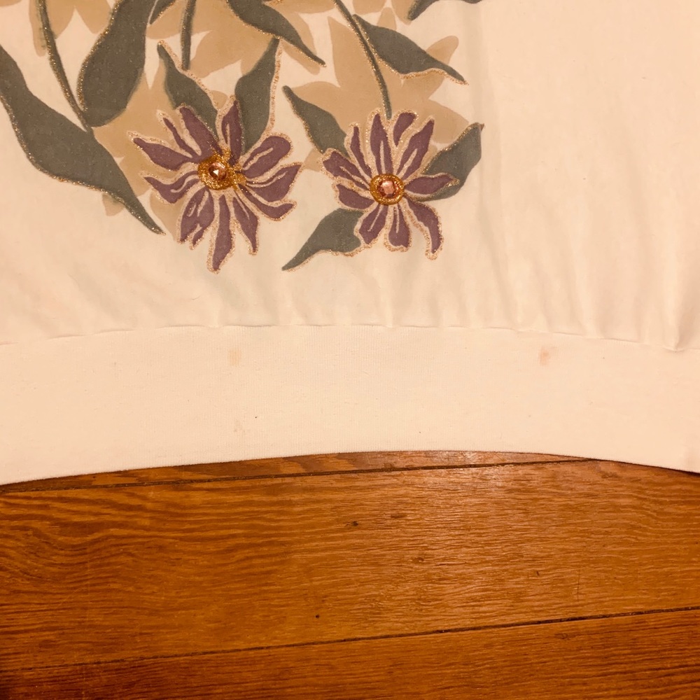 Incredible Vintage Floral Top 🌻 - Picture 3 of 3